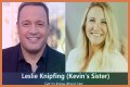 Who is Leslie Knipfing? Kevin James’s sister – Everything to Know